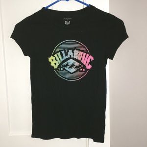 billabong black tee